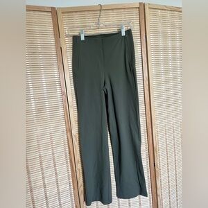 Lululemon Athletica Dark Green Straight Leg Pants